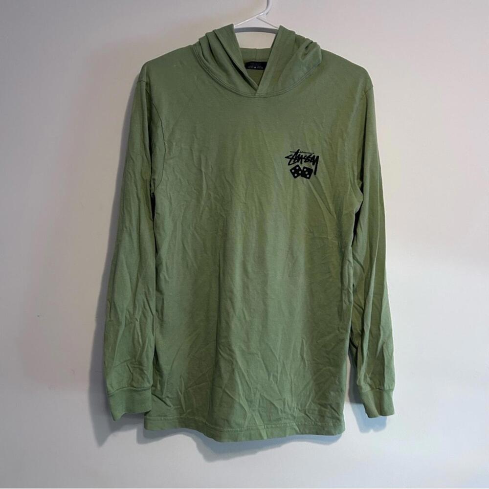 Stussy Cactus Matcha Green Hoodie